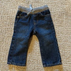 Boys drawstring jeans